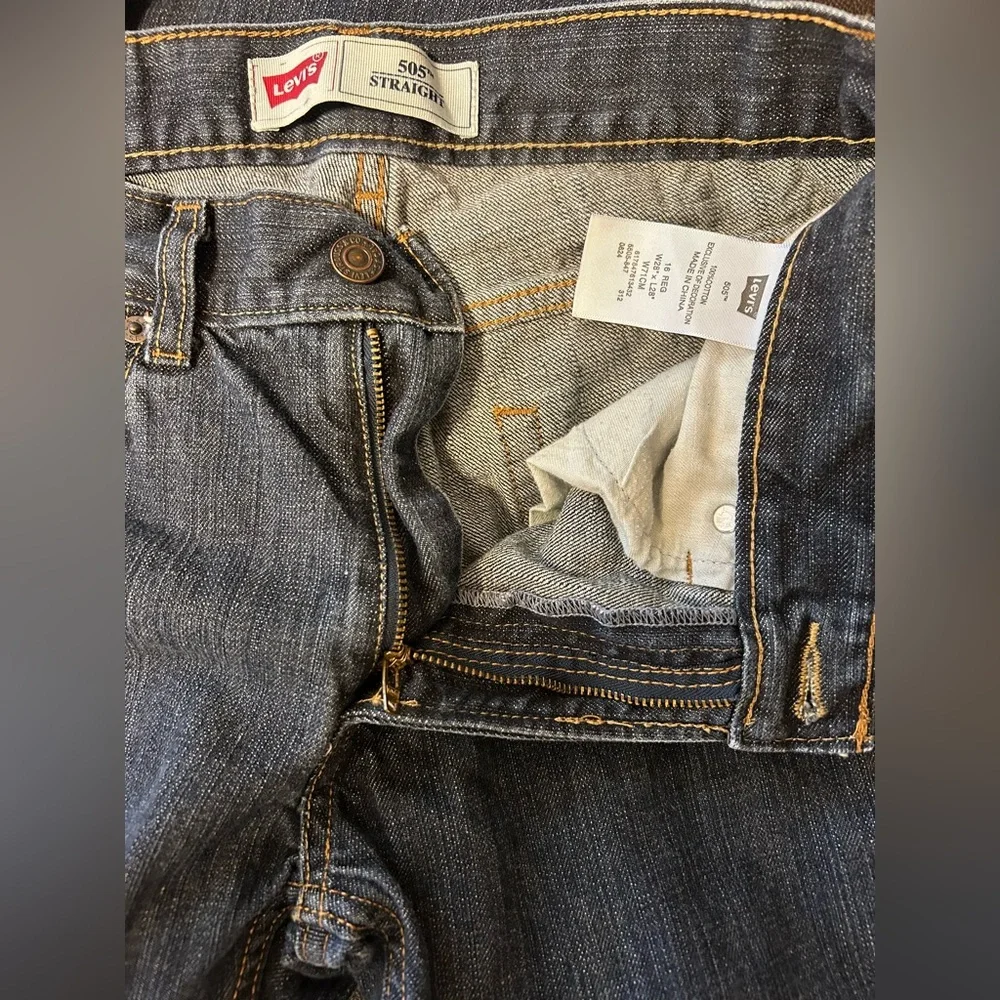 Levi’s 505 jeans. Boys 10